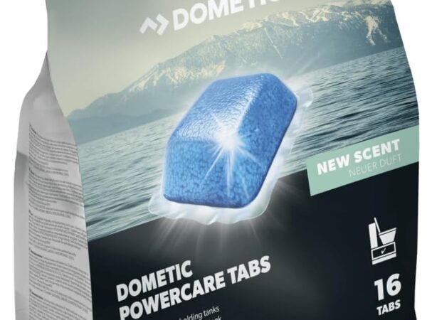 Dometic, Power Care WC-Tabs in Farbe Blau, 16 pro Dose