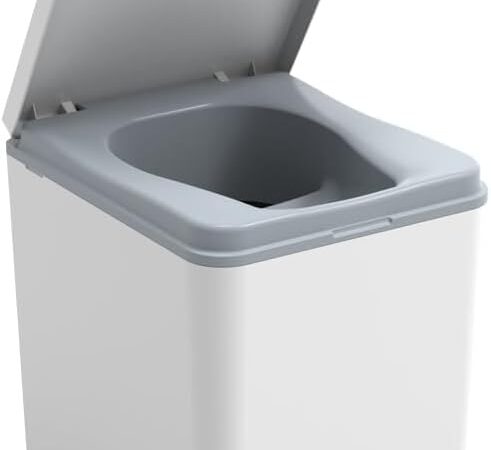 TRELINO Evo L (39T x 33B x 43H cm), Trockentrenntoilette, Mobile Campingtoilette ohne Chemie, Trenntoilette für Wohnmobil, Van, Camper, Camping, Garten