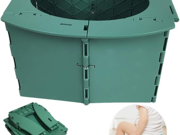 Portable Toilette, Faltbar Toiletteneimer Reisetoilette, Outdoor Toilettenstuhl Klappbar Camping, Klappstuhl Toilette Für Kinder Von 1-5 Jahren