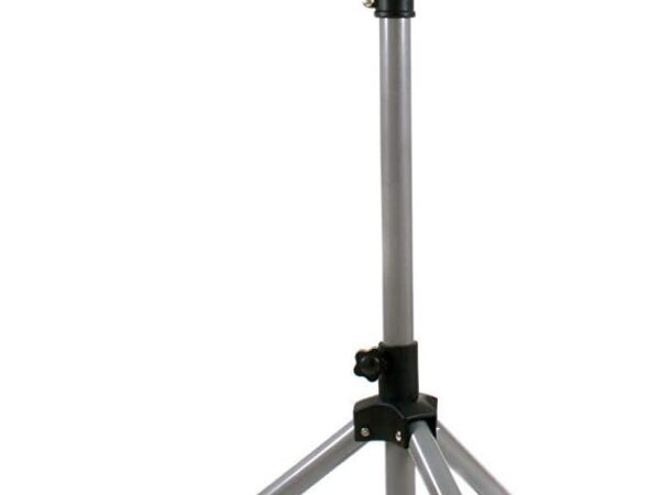 Opticum Dreibein Sat-Stativ Premium Stahl (Camping Sat Stativ ausziehbar 150cm, bis 80cm Antennendurchmesser, 3X Heringe, einfache Installation)