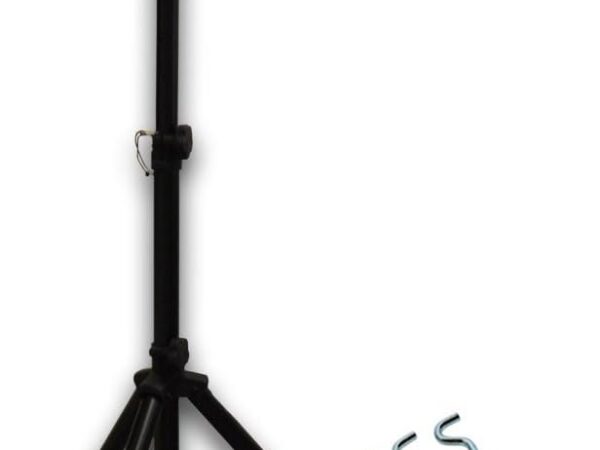 PremiumX Basic Dreibein Stativ Stahl 120cm Ø 35mm Sat Dreibeinstativ für Satellitenschüssel - Ideal für Camping Balkon Terrasse als Tripod Ständer Balkonständer