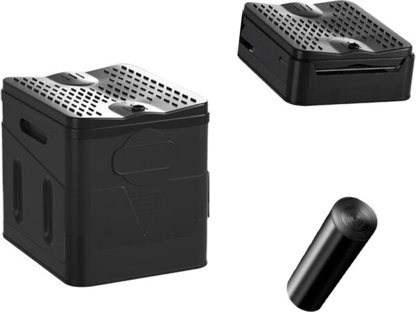 Tragbare Toiletten für Erwachsene, leichte und multifunktionale faltbare Campingtoilette für Männer und Frauen, Outdoor-Campingtoilette mit weichem Deckel und Sitz, ideal zum Wandern, Stau, Angeln,