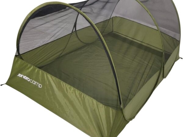 Enero Camp Zelt 2 Personen – 2 Mann Zelt wasserdicht 190x120x95 cm Grün – Pop Up Moskitonetz Campingzelt – Ideal für Sommer & Outdoor