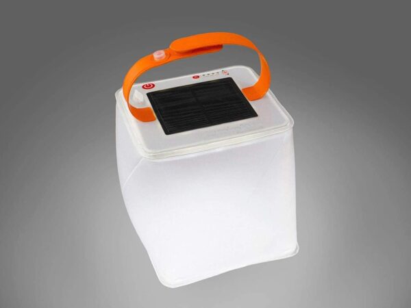Maijia Solar Aufblasbares Licht, Solar Aufblasbare Camping und Notlaterne Faltbare Teleskop Airbag Beleuchtung Wasserdichte LED Lampe Outdoor Zelt Licht