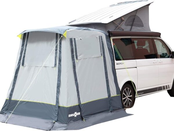 Brunner Heckzelt Comet 200 x 200 x 205 cm, ‎Einheitsgröße, Grau/dunkegrau