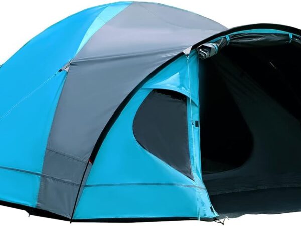 PORTAL Blackout Zelt 3-4 Perosonen mit Vorzelt Camping Kuppelzelt 4000mm wasserdicht Familienzelt Festivalzelt Outdoor für Camping Reise