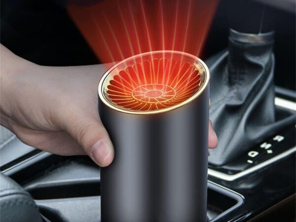 SPORTARC ​12 V tragbare Autoheizung, Wagen- und LKW-Heizung, Camping-Heizungsventilator, Fensterentfroster, Windschutzscheibenentfeuchter, Auto-Kühler, elektronischer Entfeuchter für den Winter