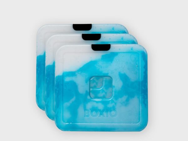 BOXIO - COOL Pack: 1-3 Kühlakkus passend für BOXIO COOL für effiziente Kühlung der Kühlbox, Kühltasche - Wiederverwendbare Kühlpacks für Camping & Outdoor Aktivitäten