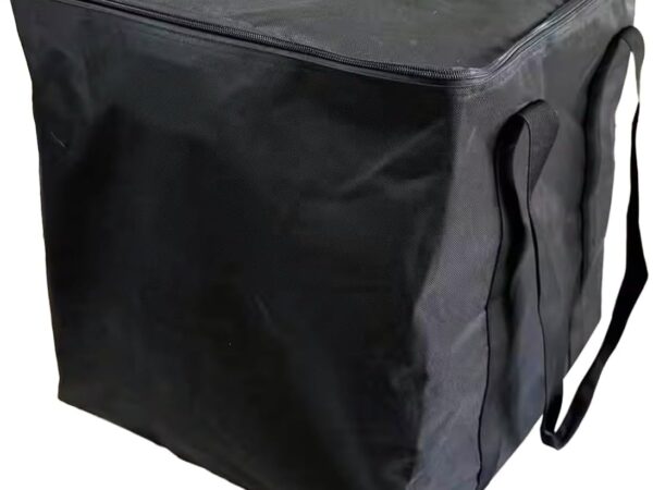 RVmonsterShop Tragbare Camping Toiletten Aufbewahrungstasche, Toilet Bag 48 x 40 x 45 cm, Universell für Porta Potti, Schwarz
