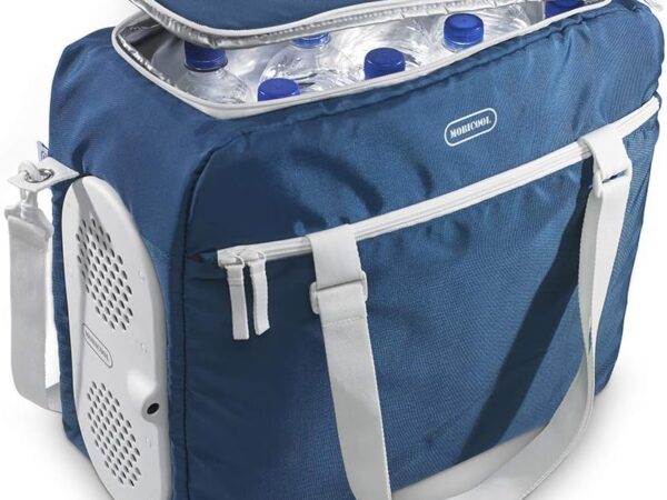 Mobicool MB32 DC - Tragbare Thermo-Elektrische Kühltasche 32 Liter, 12 V, Kühlung bis 15 °C Unter Umgebungstemperatur für Auto, Einkauf und Picknick