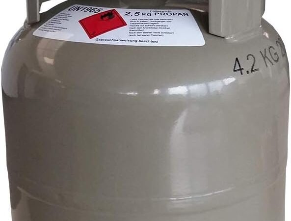 Bluecraft Camping Propangas Flasche Kragen 2.5 kg ungefüllt