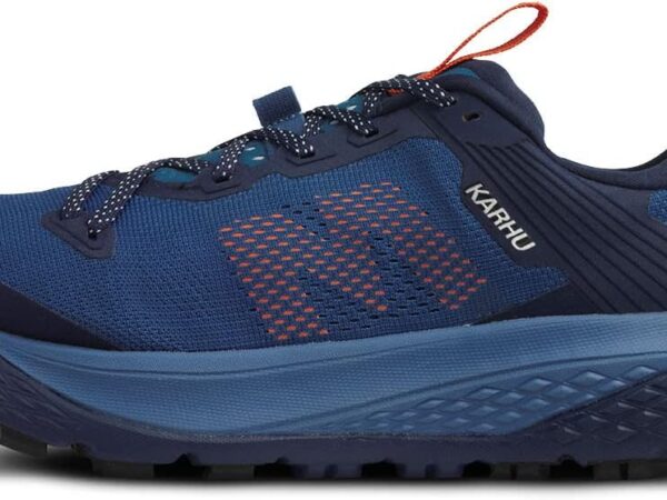 Karhu Ikoni Trail WR, Herren-Trailrunning-Schuh wasserabweisend, Set Segel/Ernte Kürbis, 47 EU