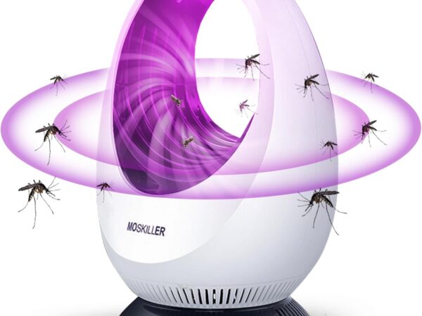 Insektenvernichter Elektrisch, 2025 Mückenschutz Lampe, USB Elektrische Moskito Killer 360°UV Fliegenfalle Moskito Schutz Falle Fluginsektenvernichter, Für Innen Schlafzimmer Gärten Küche Büro