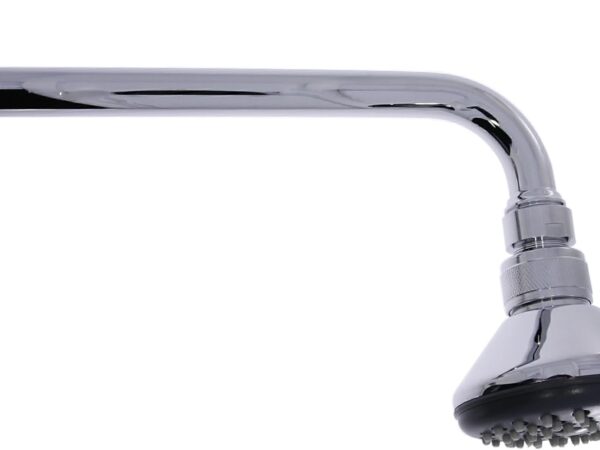 Duschkopf Set Wandarm mit Brausekopf mit Antikalkdüsen/Kopfbrause Wandbrause