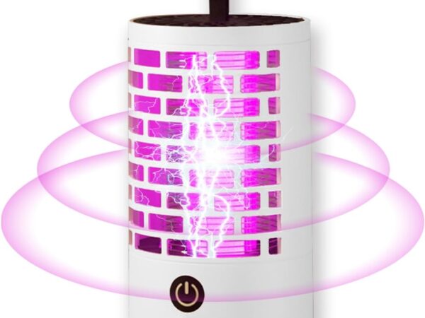 Mückenlampe, 360° Insektenvernichter, wasserdicht, elektrisch, USB, für Camping, Mücken, Mücken, Insektenvernichter für den Innen- und Außenbereich