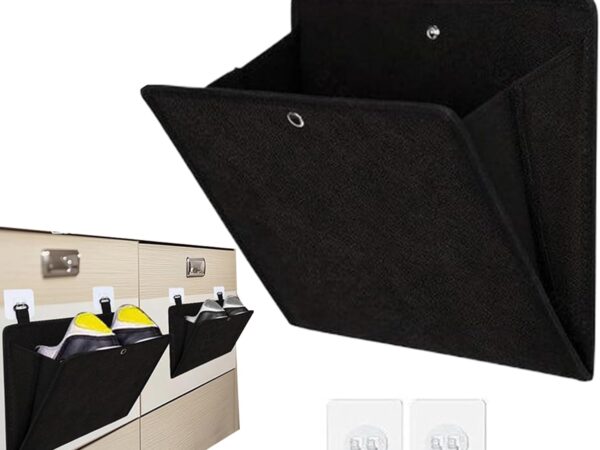 Schuh-Organizer für die Tür, für Schrank, schmaler Kleiderbügel, platzsparend, für Camping, Büros und Wand