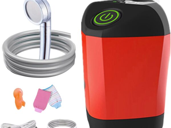 Außendusche Camping, tragbare Dusche für Camping - Camping-Duschtasche, Duschpumpe,Einfaches Camping-Duschset, Outdoor-Duschkopf für den einfachen Start Ihres nächsten Abenteuers