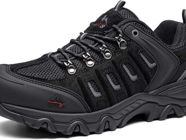 NORTIV 8 Herren Wanderschuhe Low Top Leichte Outdoor Trekking Camping Hiking Shoes Kletterschuhe Trail wasserdichte