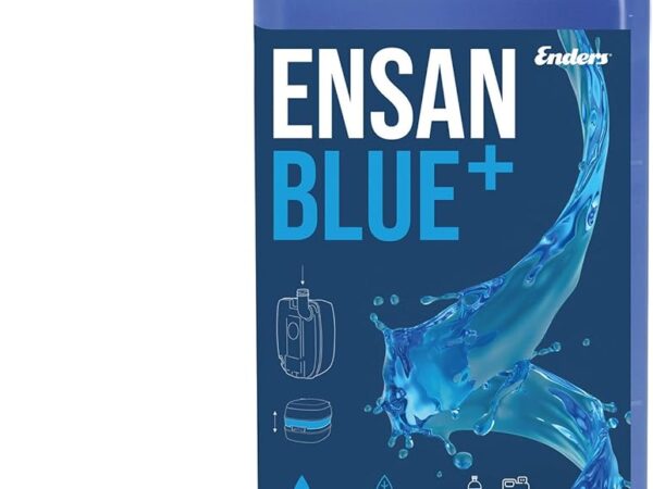 Enders® Sanitärflüssigkeit ENSAN BLUE+(für Abwassertank), 1l, für das mobile WC, BLAUER ENGEL, umweltfreundlich, besonders ergiebig, Frischeduft, biologisch leicht abbaubar, für ca.200l Abwasser #4976