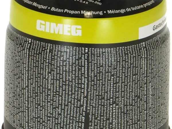 GIMEG Gaskartusche Stechkartusche Camping Gas Kartusche Kocher Propan Butan 190g