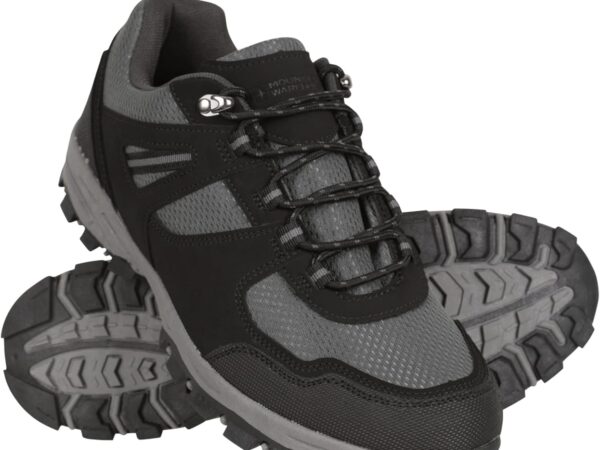Mountain Warehouse McLeod Schuhe für Herren - Leichte Allwetterschuhe, strapazierfähig, atmungsaktiv, Wanderschuhe, Laufschuhe, Netzfutter - Für Reisen, Camping
