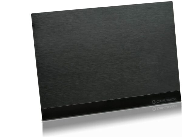 Oehlbach Flat Style One DVB-T2 HD Antenne - Digitale Zimmerantenne - Aktiv DVB-T-Verstärker Innenantenne - Schwarz