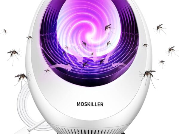 Elektrischer Mückenlampe, Insektenvernichter 2025 Mosquito Killer Moskitoschutz insektenfalle Mückenvernichter mit UV-Lampe USB Fluginsektenvernichter Insekten Vernichter Universalabwehr für drinnen