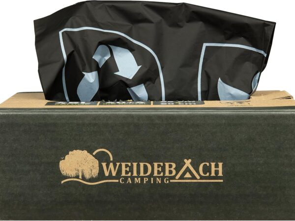 WEIDEBACH® Biologisch Abbaubare Toilettenbeutel - 22 oder 44 Stück, 45L, 100% Wasserdicht - Für Alle Gängigen Campingtoiletten