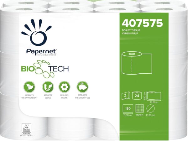 Toilettenpapier BioTech 48 Rollen für Camping Toiletten selbstauflösend 407575