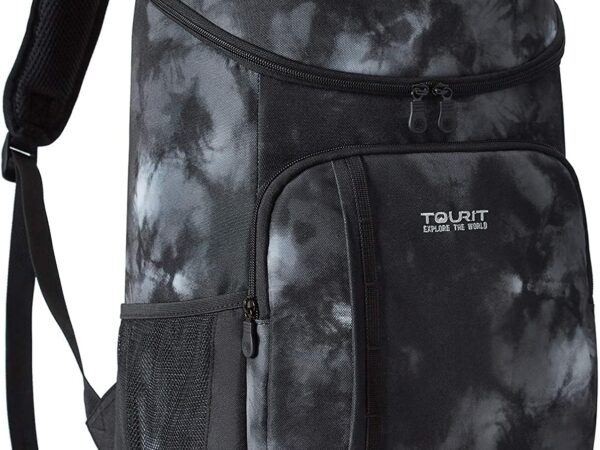 TOURIT Kühlrucksack Leichter Rucksack 28L mit Flaschenöffner Hält 30 Dosen