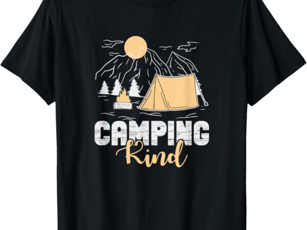 Camping Kind Zelt Zelten Camper Zeltlager T-Shirt