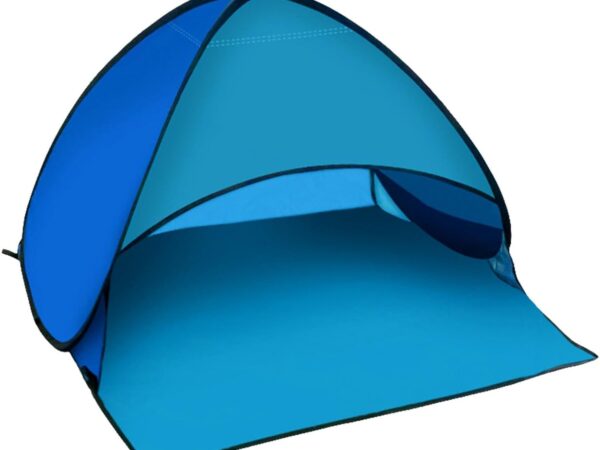 Automatisches Schutzzelt – Kopfschutz, Mini-Sprechgespräch, tragbares Sonnendach | Camping Beach Picnic Outdoor Repried Gear, Personal Shelter Face Shade Beach Zelt mit einer Halterung