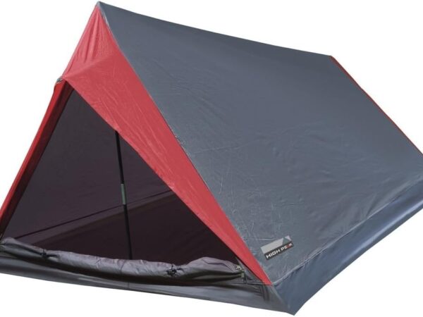High Peak House Tent Minilite Camping Tent for 2 People Lightweight 1.0 kg Small Pack Size 1500 mm Waterproof Ventilation System Mosquito Protection